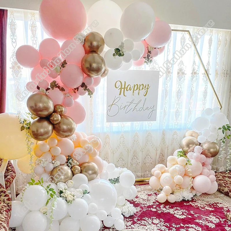 160pcs Double Latex Balloon Arch Kit Wedding Birthday Party Background Maca Balloon Garland Event Decor Baby Shower Decoration
160pcs Double Latex Balloon Arch Kit Wedding Birthday Party Background Maca Balloon Garland Event Decor Baby Shower Decoration