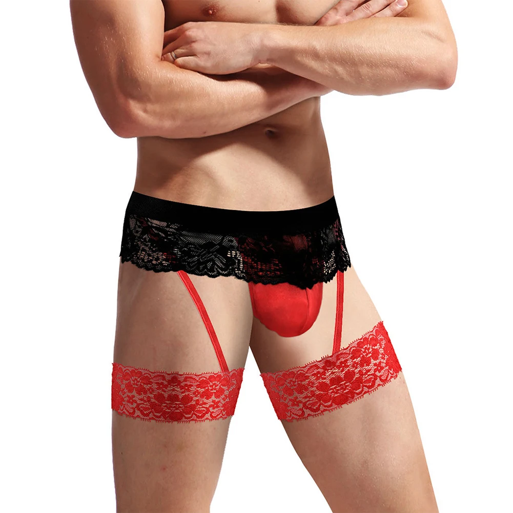 Sexy Men Maid Underwear Lace Leg Garter Briefs Sissy Pouch Panties Low Rise Backless Thong Solid Hollow Erotic Lingerie
Sexy Men Maid Underwear Lace Leg Garter Briefs Sissy Pouch Panties Low Rise Backless Thong Solid Hollow Erotic Lingerie