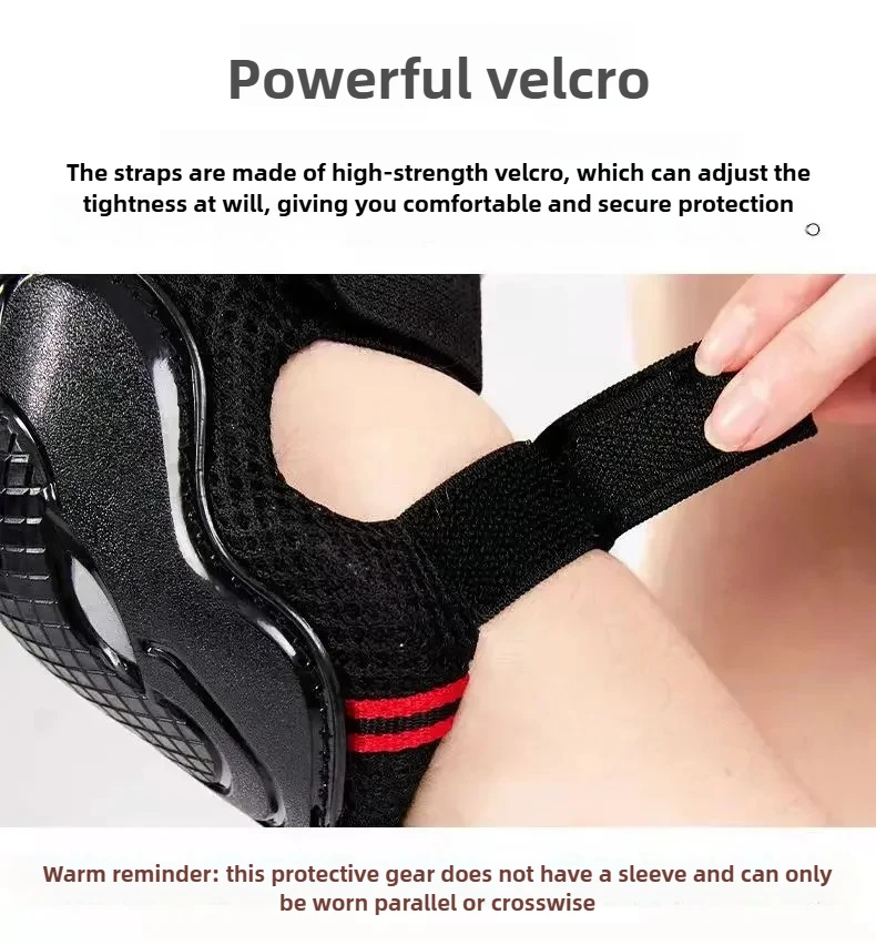 6Pcs/Set Elbow Knee Pads Skating Protector Skateboard Bicycle Sports Protective Gear Riding Roller Wrist Guard Kids Adults BMX 19 Sc047c1a5039c4b25b33b2aa4f9be1bc9m