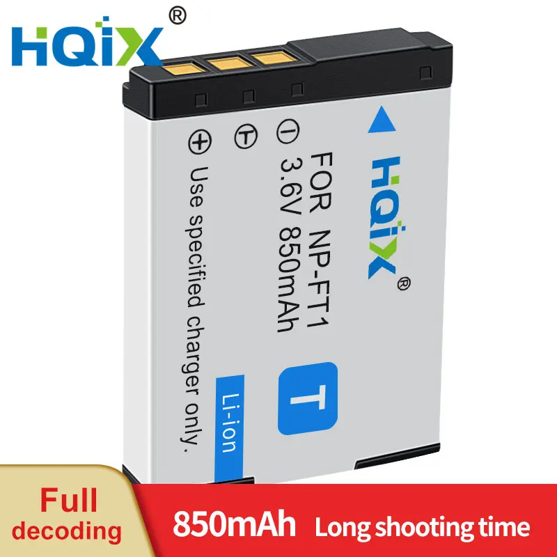 

HQIX for Sony DSC-T10 L1 M1 M2 T11 T33 T1 T3 T5 T9 Camera NP-FT1 Charger Battery