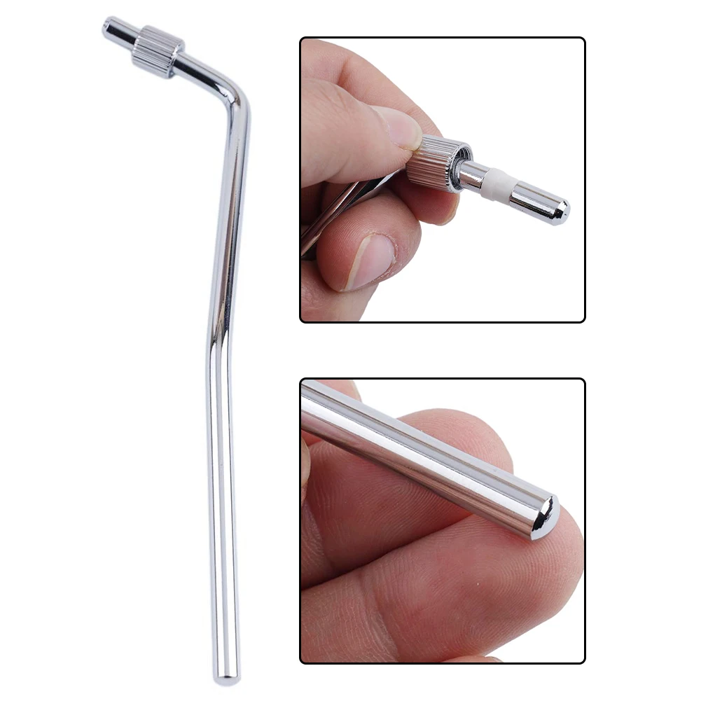 Metal Tremolo Whammy Bar For Guitar Bridge With Screw-On Collar Black/Silver/Gold Electric Guitar Accessories 18cm
Metal Tremolo Whammy Bar For Guitar Bridge With Screw-On Collar Black/Silver/Gold Electric Guitar Accessories 18cm