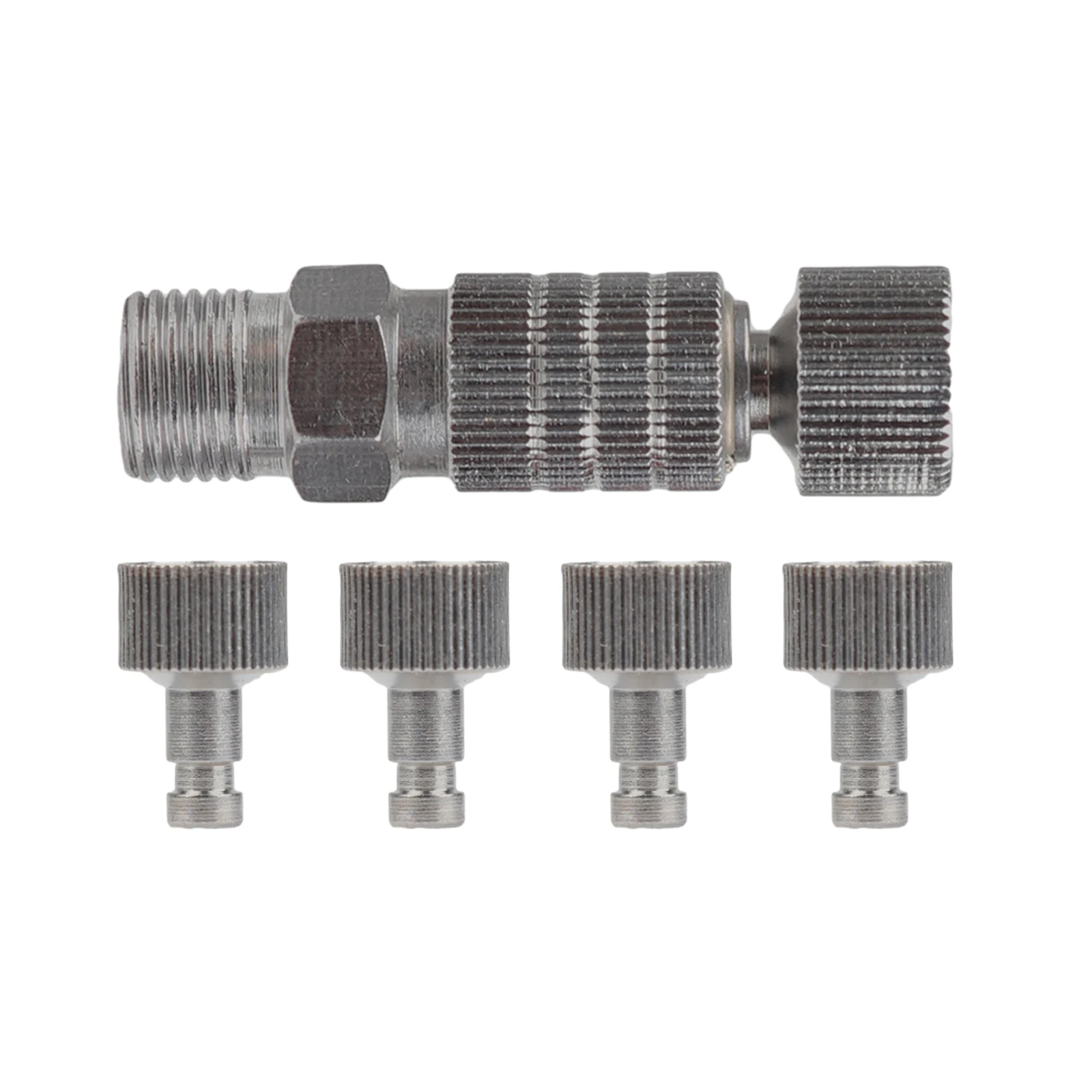 Accessories Quick Connector Male Connector Metal Silver Tools With 4 Fittings 1/8inch Part 1 Set 1/8inch Adapter
Accessories Quick Connector Male Connector Metal Silver Tools With 4 Fittings 1/8inch Part 1 Set 1/8inch Adapter