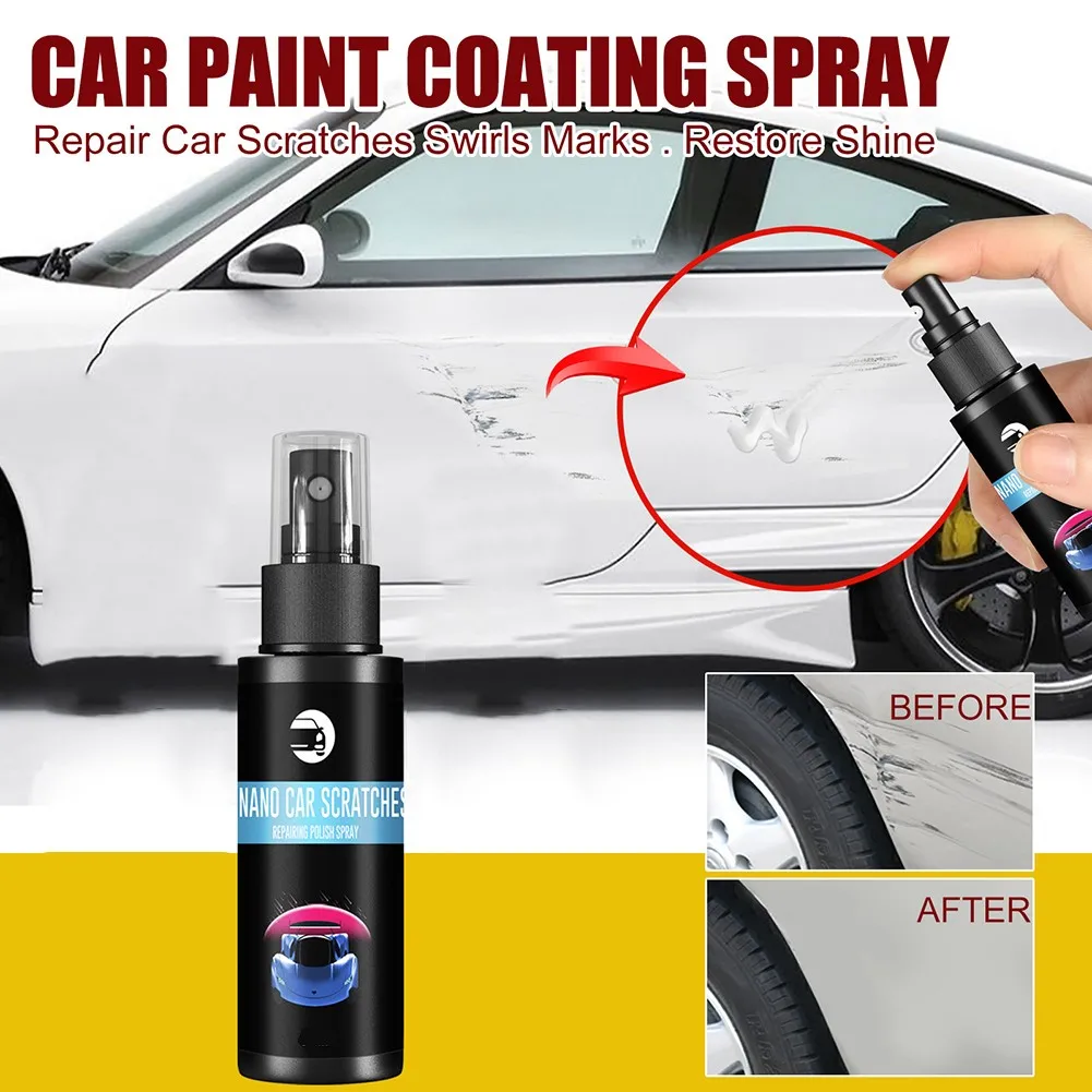 1PC Repair Spray Repair Spray Car Scratch Repair Ceramic Coating Long-lasting Removes Any Scratch CAR Accessories
1PC Repair Spray Repair Spray Car Scratch Repair Ceramic Coating Long-lasting Removes Any Scratch CAR Accessories