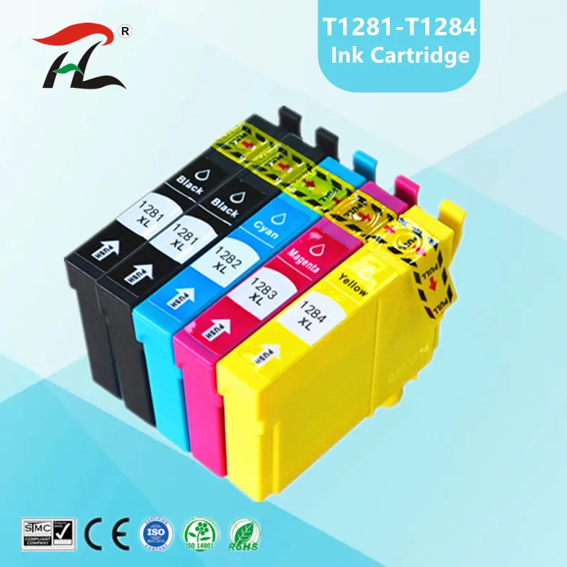 Совместимый чернильный картридж T1281 1281 1281xl для принтера EPSON Stylus S22 SX125 SX130 SX230 SX235W SX420W SX425W SX430W SX435W
Совместимый чернильный картридж T1281 1281 1281xl для принтера EPSON Stylus S22 SX125 SX130 SX230 SX235W SX420W SX425W SX430W SX435W