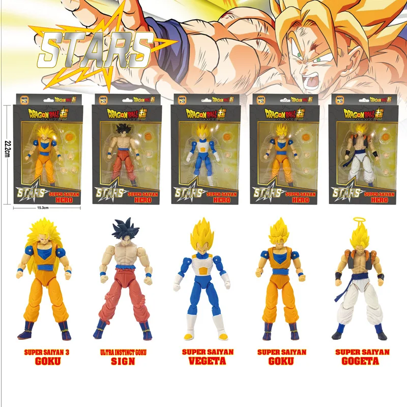 Anime Dragon Ball Super Saiyan Hero Stars Son Goku Vegete Action Figure Collectible Model Doll Toy
Anime Dragon Ball Super Saiyan Hero Stars Son Goku Vegete Action Figure Collectible Model Doll Toy