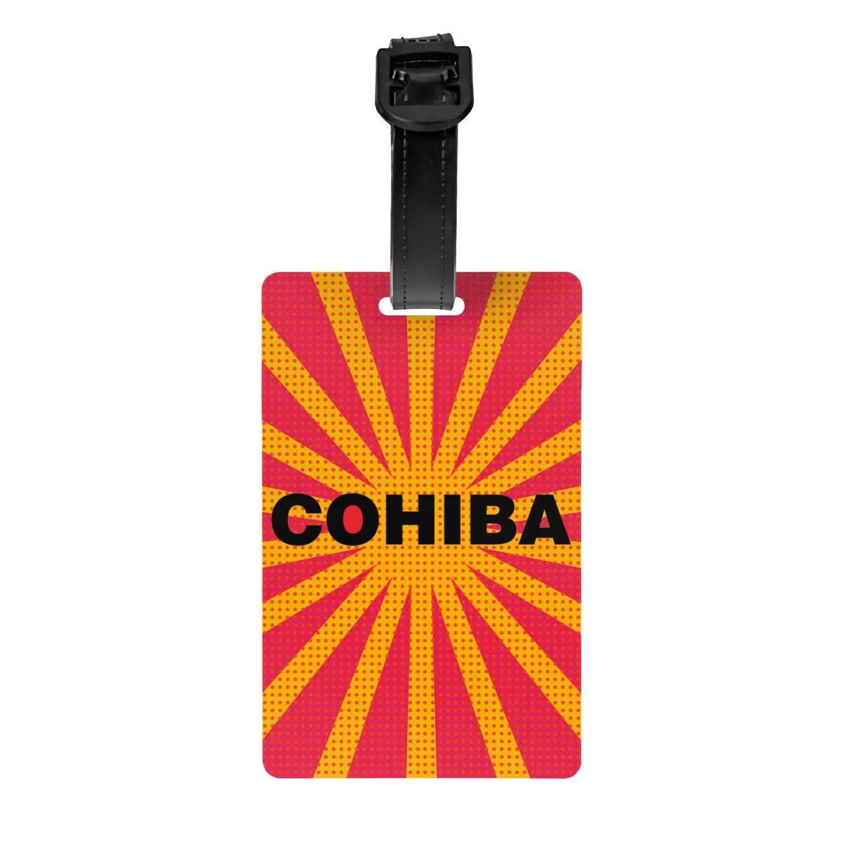 

Cuban Cohiba Cigars Luggage Tags for Suitcases Cute Baggage Tags Privacy Cover Name ID Card