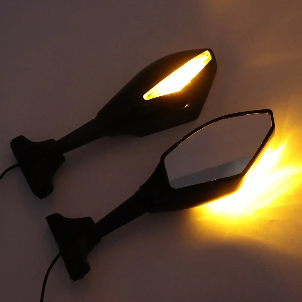 1Pair Universal Motobike Rearview Side Mirrors With Light Black For Honda Suzuki Kawasaki Ducati Yamaha Motorcycle Accessories
1Pair Universal Motobike Rearview Side Mirrors With Light Black For Honda Suzuki Kawasaki Ducati Yamaha Motorcycle Accessories