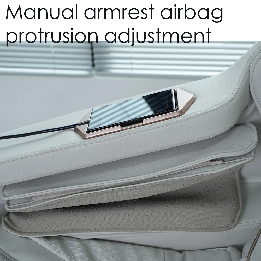 2024 Luxury Shiatsu Zero Gravity Massager Chair SL Track 4D Full Body Massager Chair Touch Massage Chair