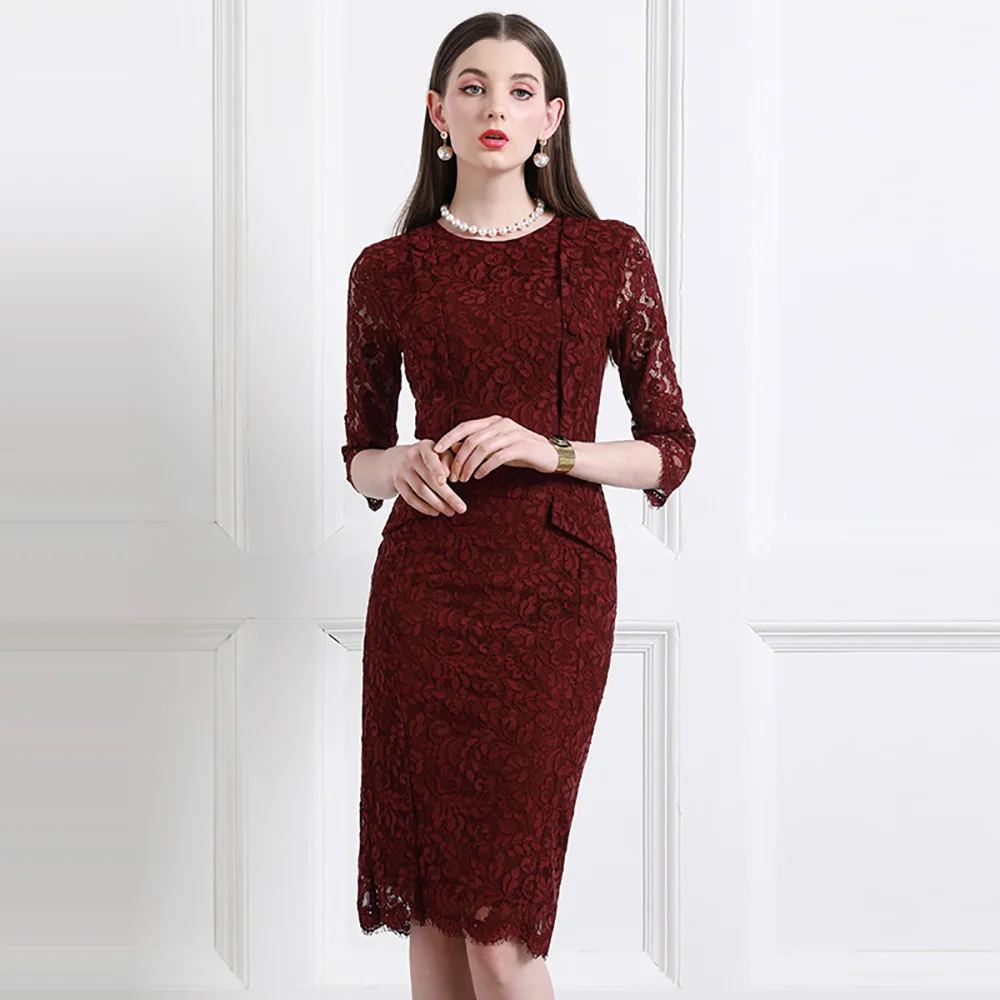 High End Celebrity Lace Dress New Slim Body Bag Hip Waist Dress Women'S Dress In Spring
High End Celebrity Lace Dress New Slim Body Bag Hip Waist Dress Women'S Dress In Spring