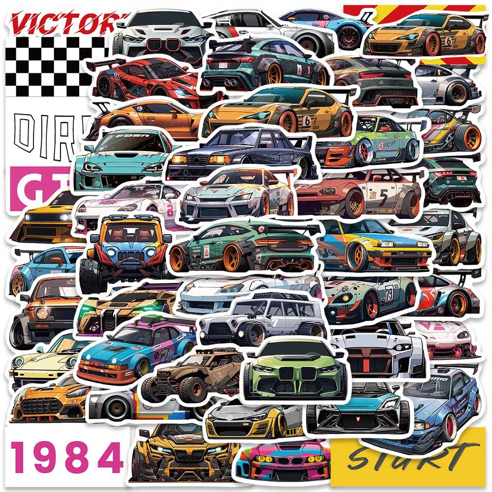 10/30/50pcs JDM Retrofit Racing Car Graffiti Stickers for Laptop Luggage Bike Skateboard Waterproof Cool Sticker Decal Kids Toys
10/30/50pcs JDM Retrofit Racing Car Graffiti Stickers for Laptop Luggage Bike Skateboard Waterproof Cool Sticker Decal Kids Toys