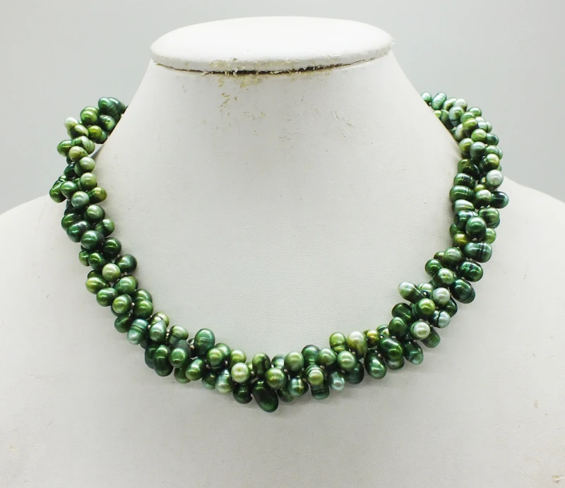 3 shares, Classic Green Freshwater Pearl Necklace 50CM (100% Real Freshwater Pearl)
3 shares, Classic Green Freshwater Pearl Necklace 50CM (100% Real Freshwater Pearl)