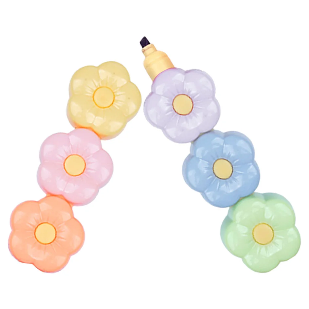 Flower Highlighter Stackable Highlighters Multi-function Pen Marker Shape Colorful Pens Mini Plastic Scrapbook 
Flower Highlighter Stackable Highlighters Multi-function Pen Marker Shape Colorful Pens Mini Plastic Scrapbook