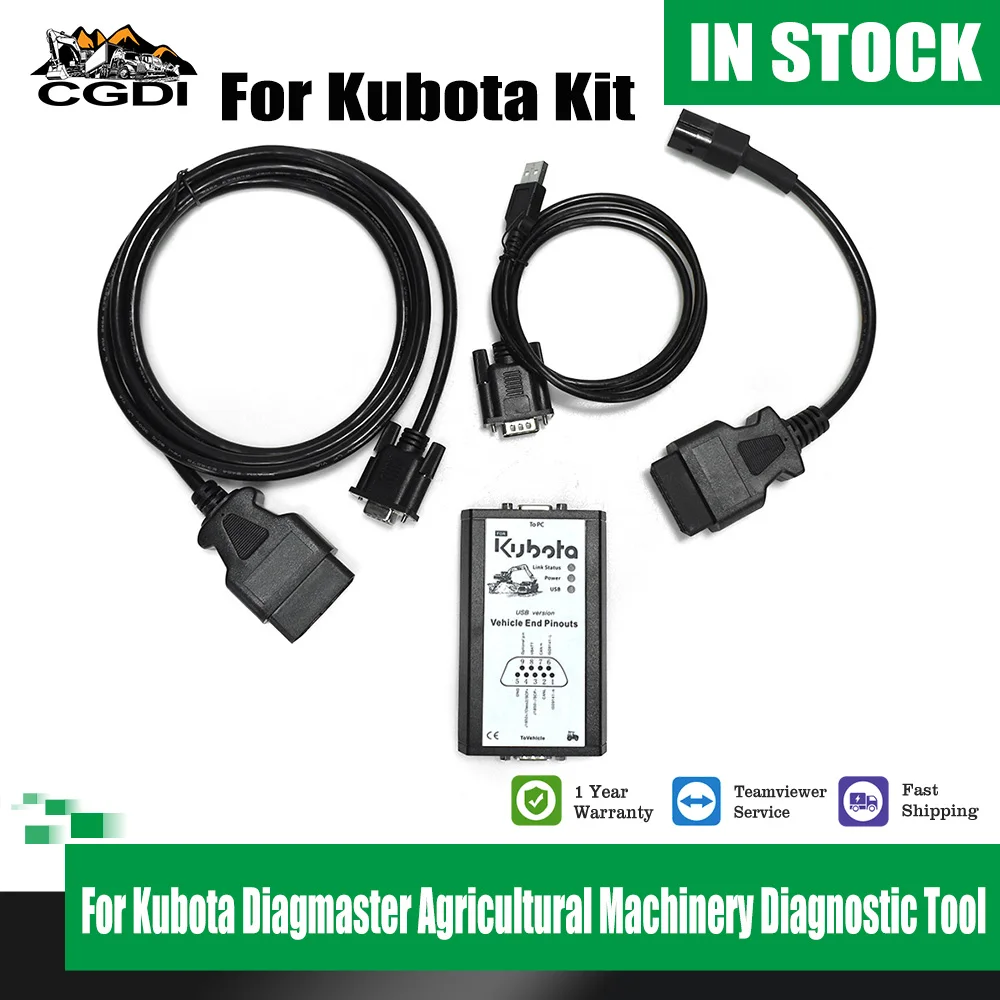 Диагностический интерфейс для KUBOTA, диагностический инструмент Diagmaster KUBOTA
Диагностический интерфейс для KUBOTA, диагностический инструмент Diagmaster KUBOTA