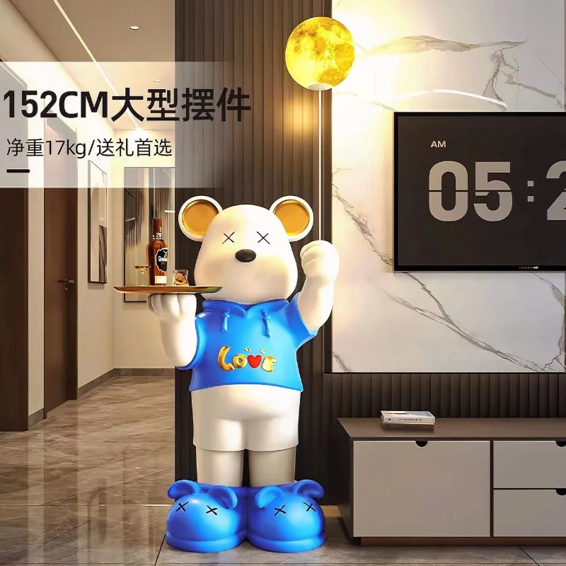 LOVE Bear Large Ornament, Floor-to-ceiling Living Room Large Moon Lamp, Home Decorations, Bluetooth Speakers, Only for Home Use
LOVE Bear Large Ornament, Floor-to-ceiling Living Room Large Moon Lamp, Home Decorations, Bluetooth Speakers, Only for Home Use