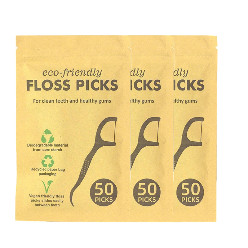 Dental Floss 150Pcs Dental Cleaning Flosser Degradable PLA Environmentally Dental Floss Sticks Toothpick Threads Eco Friendly
Dental Floss 150Pcs Dental Cleaning Flosser Degradable PLA Environmentally Dental Floss Sticks Toothpick Threads Eco Friendly