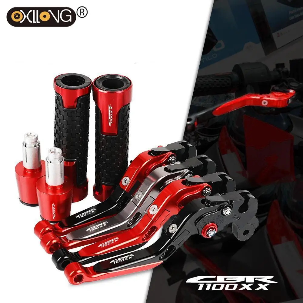 CBR1100XX LOGO Motorcycle Brake Clutch Levers Handlebar Hand Grips ends For HONDA CBR1100XX 1997 1998 1999 2000 2001 2002 -2007
CBR1100XX LOGO Motorcycle Brake Clutch Levers Handlebar Hand Grips ends For HONDA CBR1100XX 1997 1998 1999 2000 2001 2002 -2007