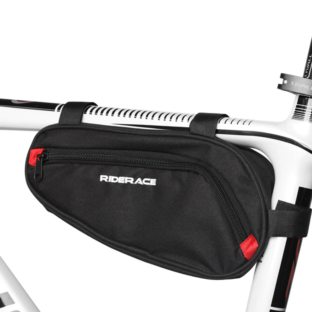 

265x125mm MTB Road Bike Triangle Bag Bicycle Frame Front Tube Bags Storage Pouch 2.8L Bike Saddle Bags Bicycle Accessories