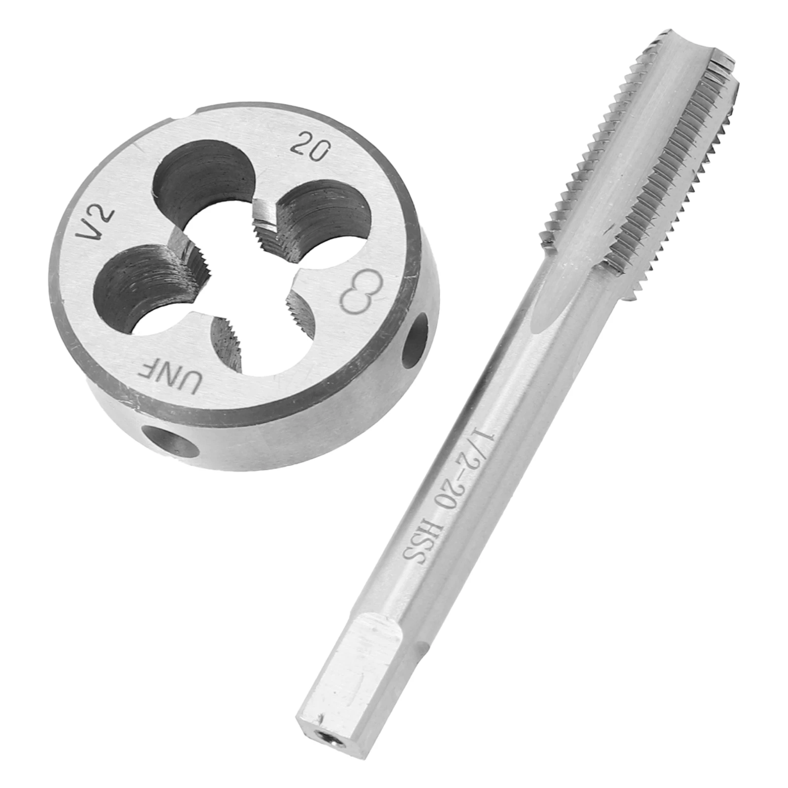 UNF Die Kit 1/2-20 UNF Tap мастерская Высокоскоростная сталь модель 1/2-20 UNF замена правой рукой 1 комплект 2022 новый бренд
UNF Die Kit 1/2-20 UNF Tap мастерская Высокоскоростная сталь модель 1/2-20 UNF замена правой рукой 1 комплект 2022 новый бренд