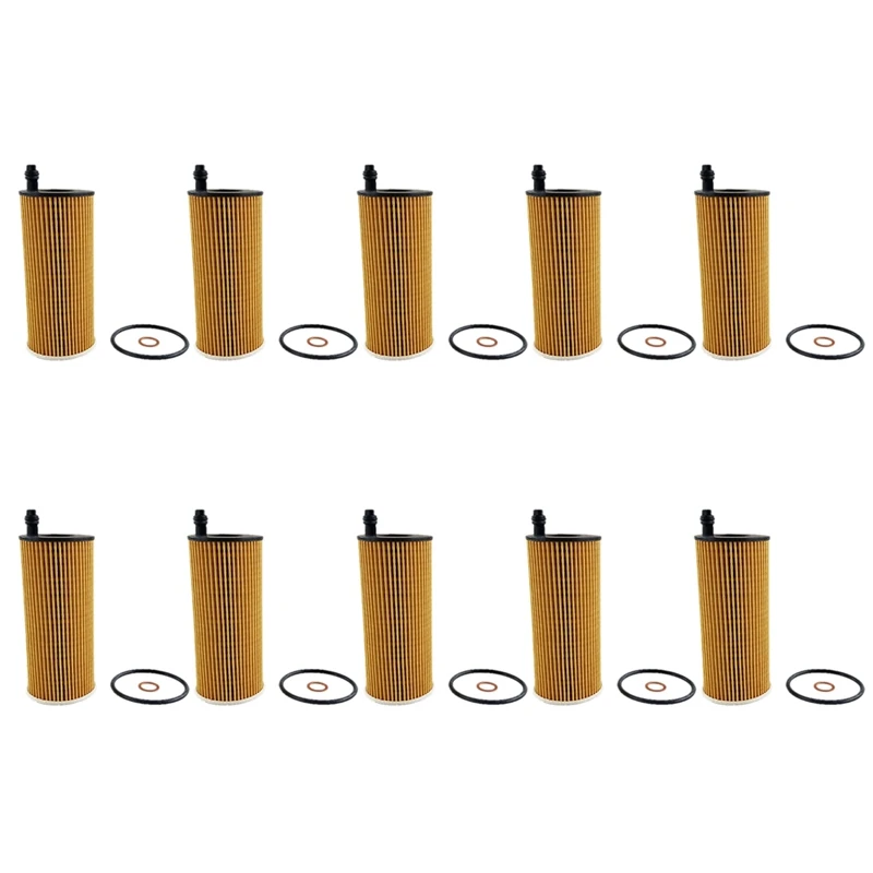 

10X For BMW F10 F25 F30 F31 328D X3 Oil Filter Kit OX404DECO