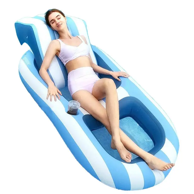 

Inflatable Rafts Pool Lounger Pool Floaties Lounger Floats Floating Chair Raft Inflatable Pool Floats Adult For Lake Beach Pool