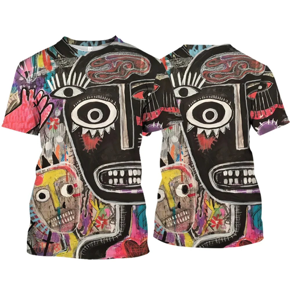 3D Printed T-shirt Men's Face Graphic Men's Clothing Summer O-Neck Loose Short Sleeved Pullover Personalized Street Clothing Top
3D Printed T-shirt Men's Face Graphic Men's Clothing Summer O-Neck Loose Short Sleeved Pullover Personalized Street Clothing Top