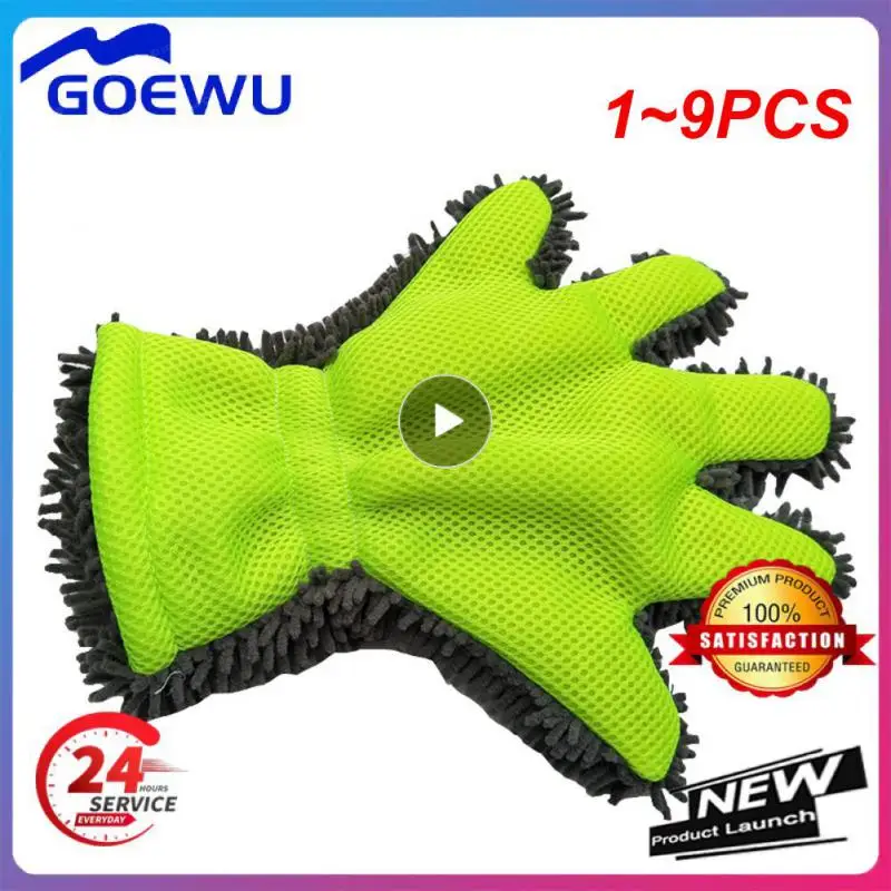 1~9PCS 5-Finger Soft Car Washing Gloves Cleaning Brush for Car and Motorbike Washing Drying Towels Car Styling
1~9PCS 5-Finger Soft Car Washing Gloves Cleaning Brush for Car and Motorbike Washing Drying Towels Car Styling