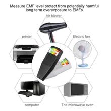 LED Electromagnetic Field Detector Portable EMF Gauss Meter Gauge Tester Measuring Device EMF Detector
LED Electromagnetic Field Detector Portable EMF Gauss Meter Gauge Tester Measuring Device EMF Detector