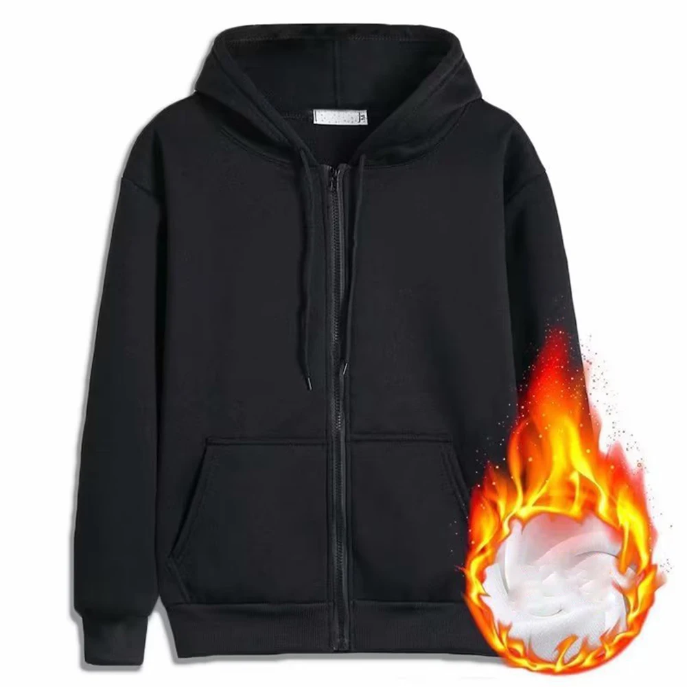 Hoodie Mens Sweatshirt Plain Polyester Solid Color Sports Winter Zip Up Athletic Autumn Fleece Full Zip Hooded
Hoodie Mens Sweatshirt Plain Polyester Solid Color Sports Winter Zip Up Athletic Autumn Fleece Full Zip Hooded