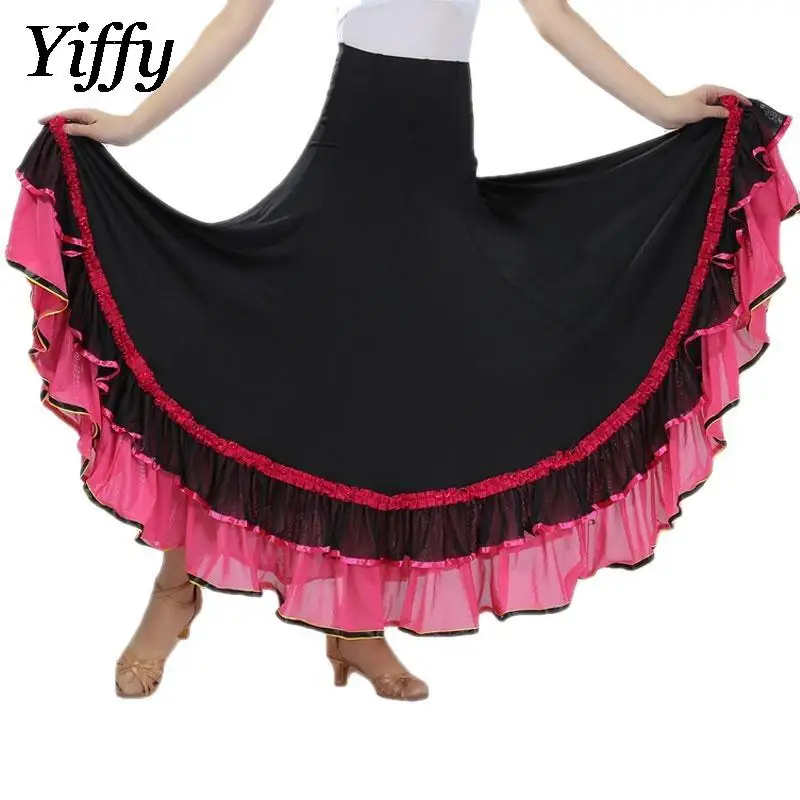 National Standard Dance Sequined Big Swing Skirt Dance Skirt Waltz Performance Skirt Competition Suit Modern Dance Friendship
National Standard Dance Sequined Big Swing Skirt Dance Skirt Waltz Performance Skirt Competition Suit Modern Dance Friendship