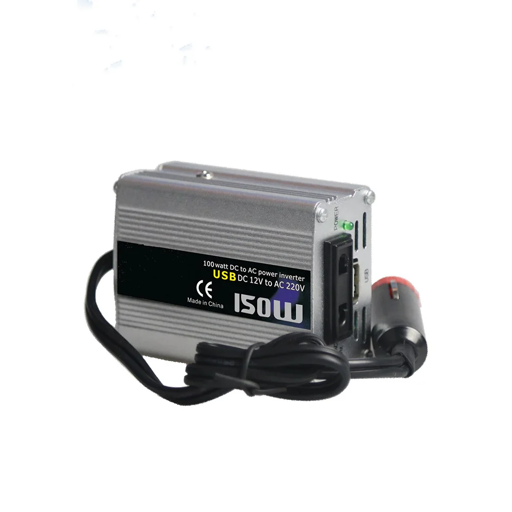 Car Inverter DC 12V To AC 110V/220V 100W 150W Portable Power Bank Solar Converter Grid Inverter Micro Outdoor Multipurpose Power
Car Inverter DC 12V To AC 110V/220V 100W 150W Portable Power Bank Solar Converter Grid Inverter Micro Outdoor Multipurpose Power