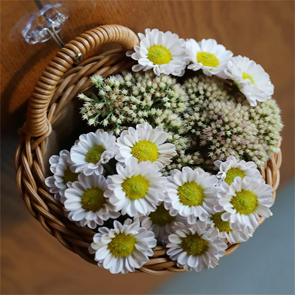 Rattan Straw Basket Storage Basket PP Weaving Plastic Portable Imitation Rattan Imitation Rattan Wall Hanging Basket
Rattan Straw Basket Storage Basket PP Weaving Plastic Portable Imitation Rattan Imitation Rattan Wall Hanging Basket