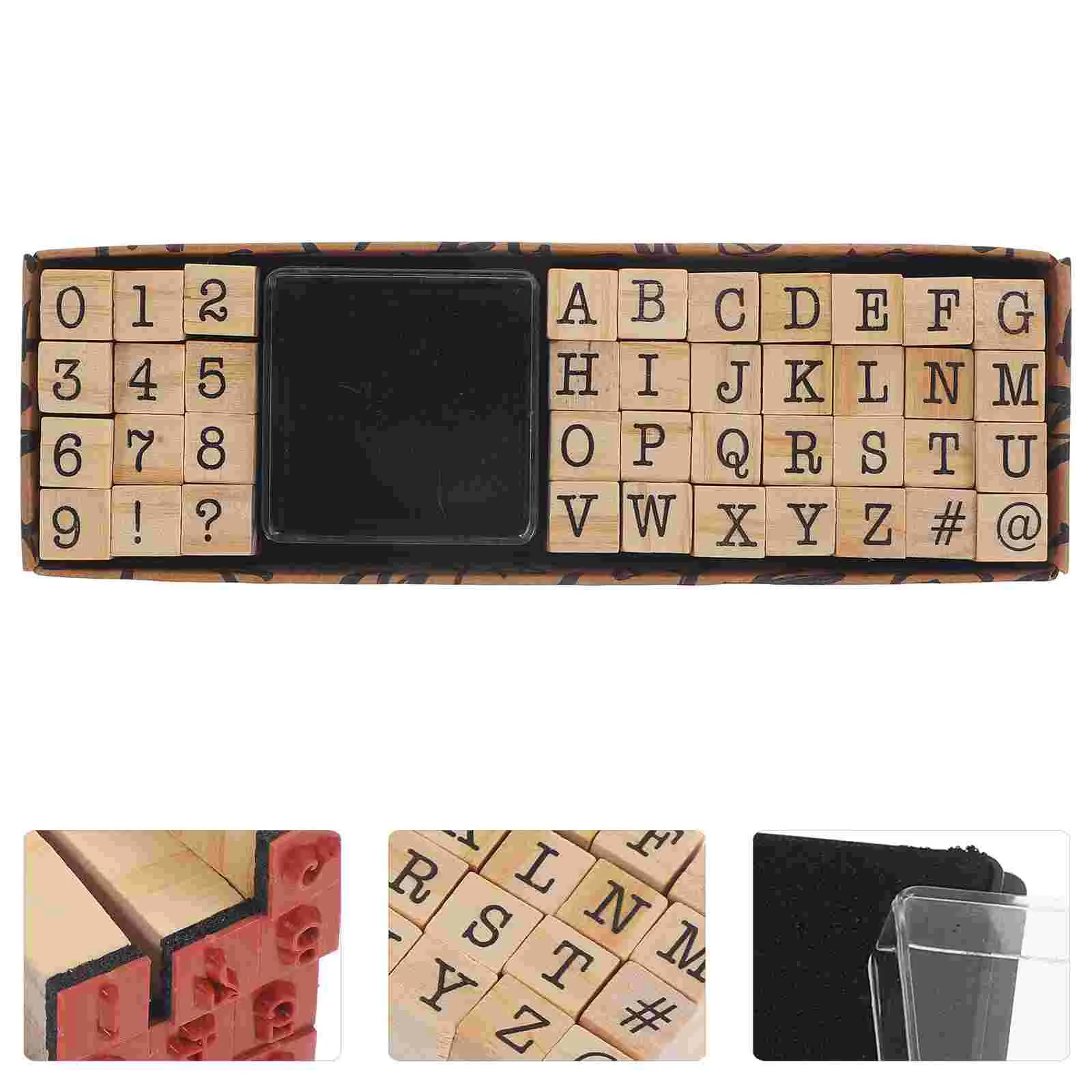 40 Pcs Alphanumeric Stamp Craft Stamps Alphabet Seal Letters for Clay Wooden Scrapbooking
40 Pcs Alphanumeric Stamp Craft Stamps Alphabet Seal Letters for Clay Wooden Scrapbooking