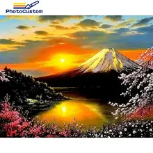PhotoCustom 5d Diamond Painting New Arrivals Mountain Diamond Mosaic sunset Pictures Of Rhinestones Embroidery Decor For Home
PhotoCustom 5d Diamond Painting New Arrivals Mountain Diamond Mosaic sunset Pictures Of Rhinestones Embroidery Decor For Home