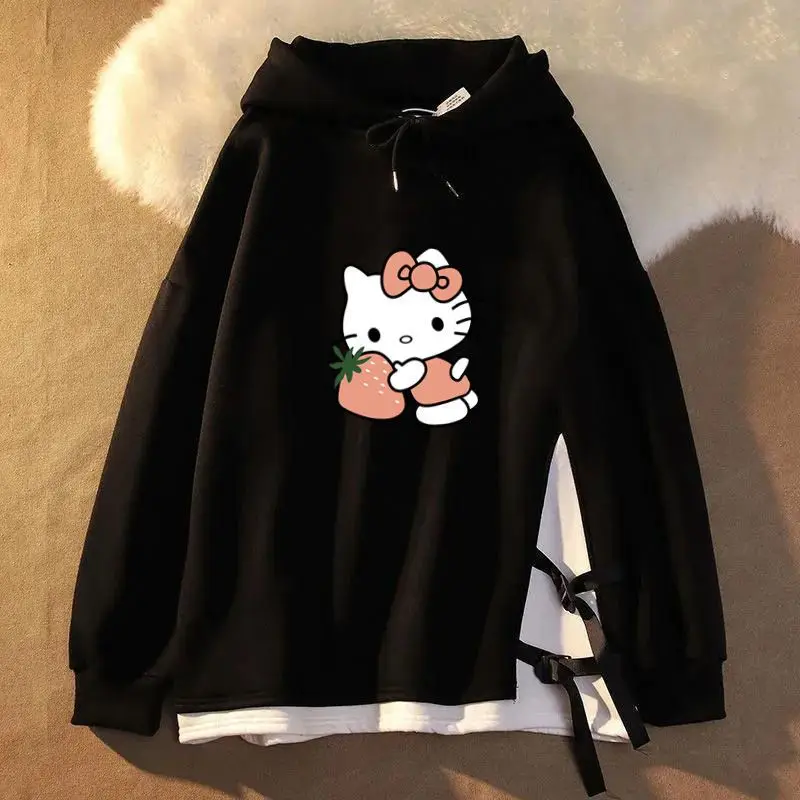 New Sanrio Hello Kitty Kawaii Couple Hoodies Anime Cartoon Fake Two Pieces Plush Loose Fitting Comfort Decorate Girl Gift Toys
New Sanrio Hello Kitty Kawaii Couple Hoodies Anime Cartoon Fake Two Pieces Plush Loose Fitting Comfort Decorate Girl Gift Toys