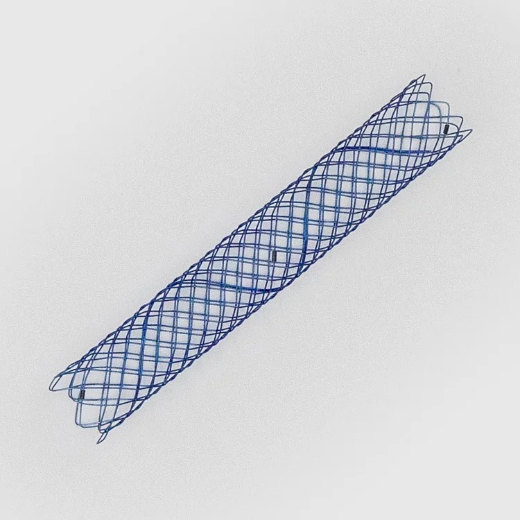 Retrievable non-vascular metallic vertical cylinder shape uncovered ERCP biliary stent
Retrievable non-vascular metallic vertical cylinder shape uncovered ERCP biliary stent