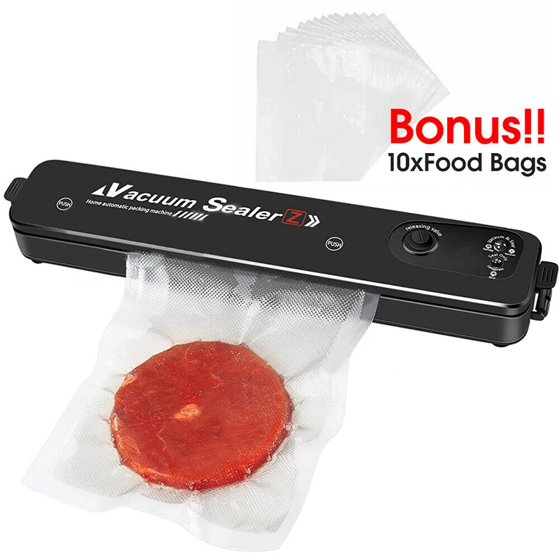 Brand New ABS Plastic AC100-240V 50/60Hz 90W Food Vacuum Sealer Machine Heat Sealer Film Machine Easy Carry 37.3 * 7 * 8.5cm
Brand New ABS Plastic AC100-240V 50/60Hz 90W Food Vacuum Sealer Machine Heat Sealer Film Machine Easy Carry 37.3 * 7 * 8.5cm