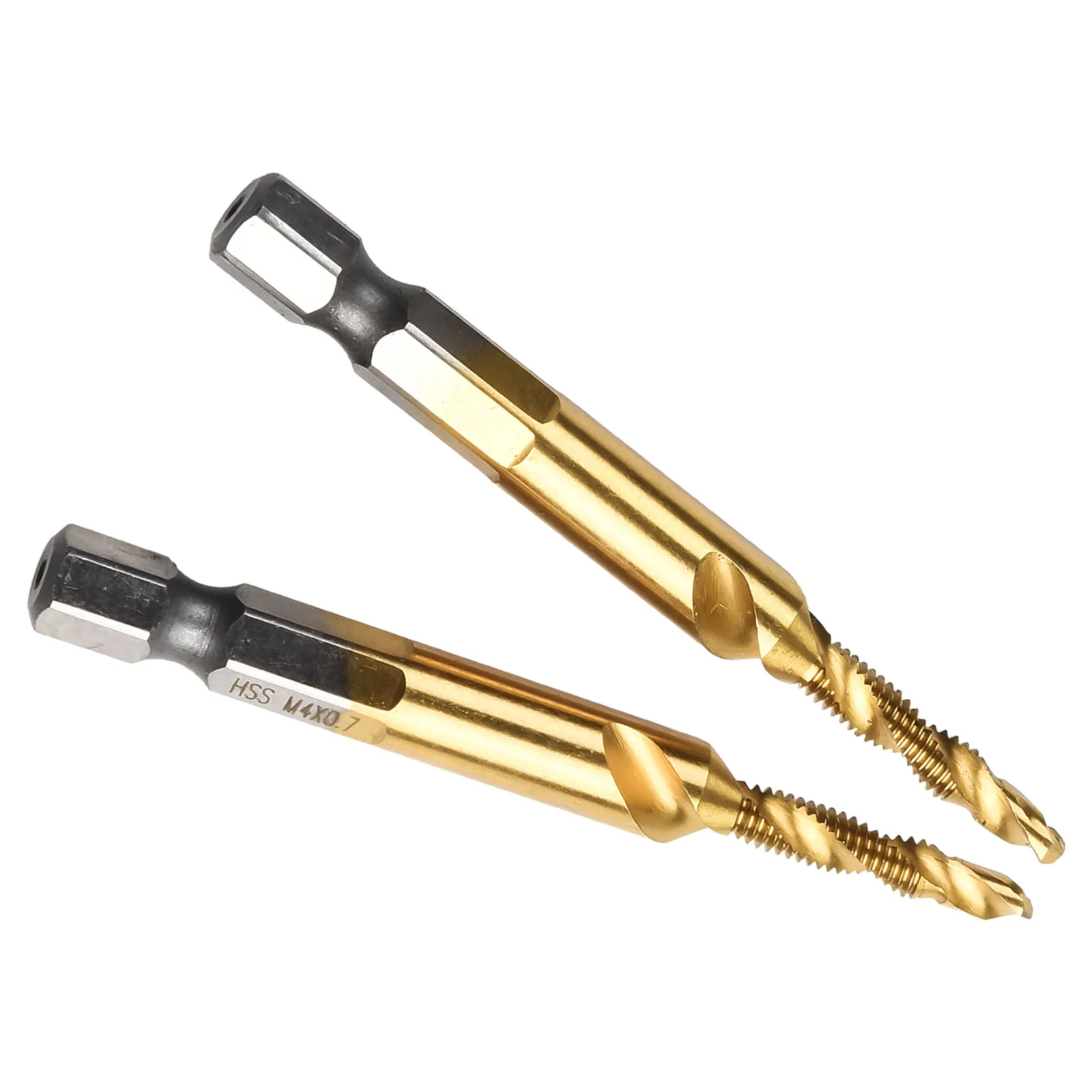 12pcs Metric Tap High Speed Steel Composite Tap Hex Shank Screw Thread Metric Tap Drill Compound Tap For Wood Plastic Drilling
12pcs Metric Tap High Speed Steel Composite Tap Hex Shank Screw Thread Metric Tap Drill Compound Tap For Wood Plastic Drilling