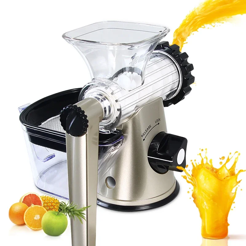 Manual juicer household multifunctional vegetable children's juicer hand-cranked baby juicer
Manual juicer household multifunctional vegetable children's juicer hand-cranked baby juicer