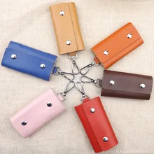Women Wallet House Keys Case Genuine Leather Car Key Protector Covers for Men Card Holder Pocket Purse Open Keychain Organizer
Women Wallet House Keys Case Genuine Leather Car Key Protector Covers for Men Card Holder Pocket Purse Open Keychain Organizer