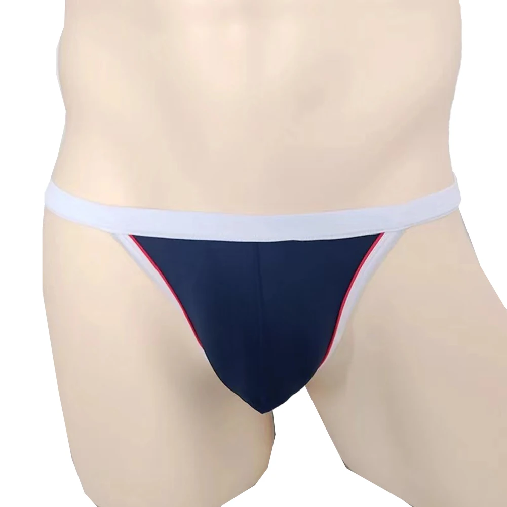 Mens Sexy Bikini Ice Silk Low Rise Lingerie Pouch G-String Breathable Underpants Nylon Slim U Convex High Fork Men's Briefs
Mens Sexy Bikini Ice Silk Low Rise Lingerie Pouch G-String Breathable Underpants Nylon Slim U Convex High Fork Men's Briefs