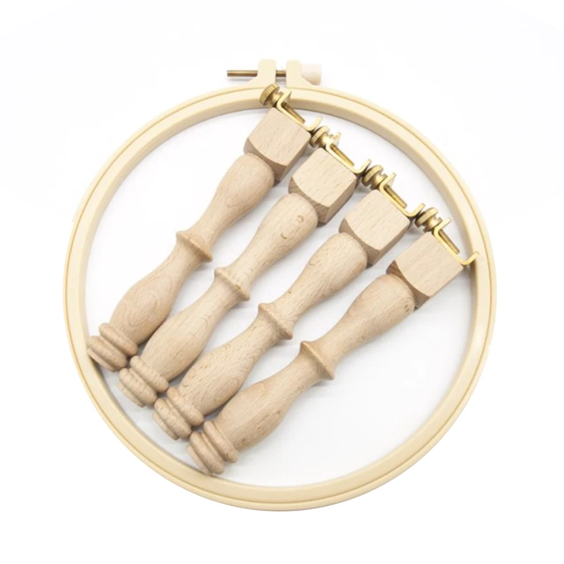 Adjustable Portable Wooden Embroidery Hoop Stand Set Stand Needlework Cross Stitch Frame Rack Desktop Embroidery Stand
Adjustable Portable Wooden Embroidery Hoop Stand Set Stand Needlework Cross Stitch Frame Rack Desktop Embroidery Stand