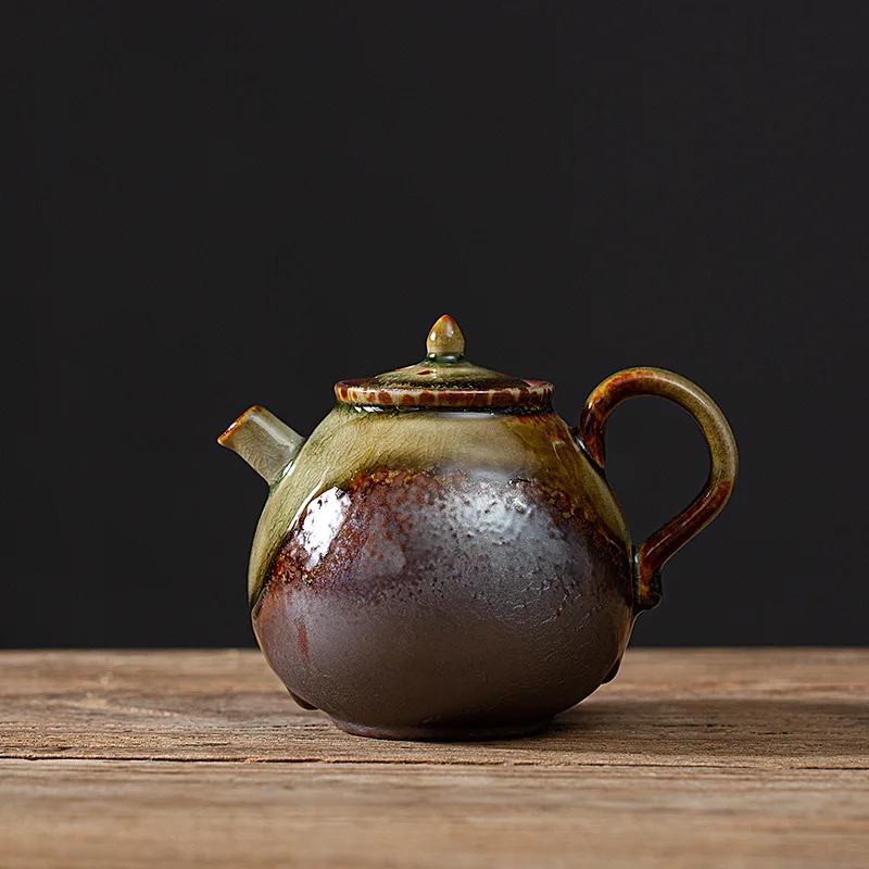 Antique Vintage Tea Pot Japanese Pure Handmade Ceramic Pu'er Tea Making Single Pot Household High Capacity Kung Fu Tea Set
Antique Vintage Tea Pot Japanese Pure Handmade Ceramic Pu'er Tea Making Single Pot Household High Capacity Kung Fu Tea Set