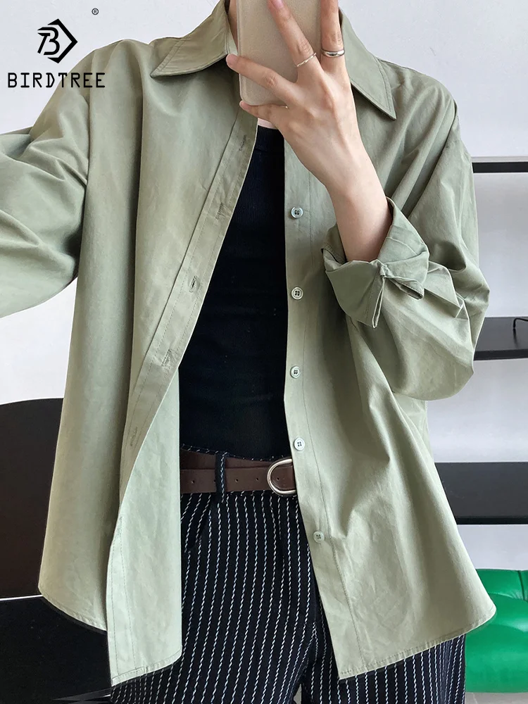 Autumn Winter New Solid Color Shirt Women's Korean Oversized Button Up Turn Down Collar Loose Cotton Long Shirts T36123JM
Autumn Winter New Solid Color Shirt Women's Korean Oversized Button Up Turn Down Collar Loose Cotton Long Shirts T36123JM