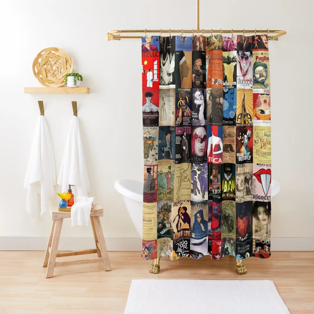 Opera Shower Curtain Shower Bath Shower Sets For Bathroom Waterproof Anti-Mold Waterproof Curtain
Opera Shower Curtain Shower Bath Shower Sets For Bathroom Waterproof Anti-Mold Waterproof Curtain
