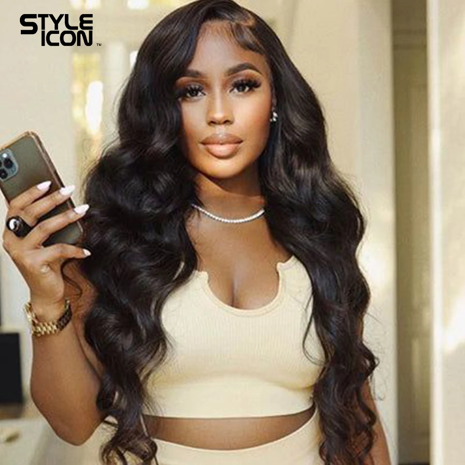 

180 Density 30 inch Body Wave 13x4 Lace Front Human Hair Wigs Brazilian Remy 4x4 Lace Closure Frontal Wig For Women