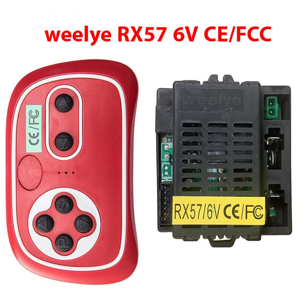 

Weelye RX57 6V 12V Receiver CE/FCC Kids Electric Vehicle Car 2.4G Bluetooth Transmitter High Quality Receiver Kids Toy Car Parts