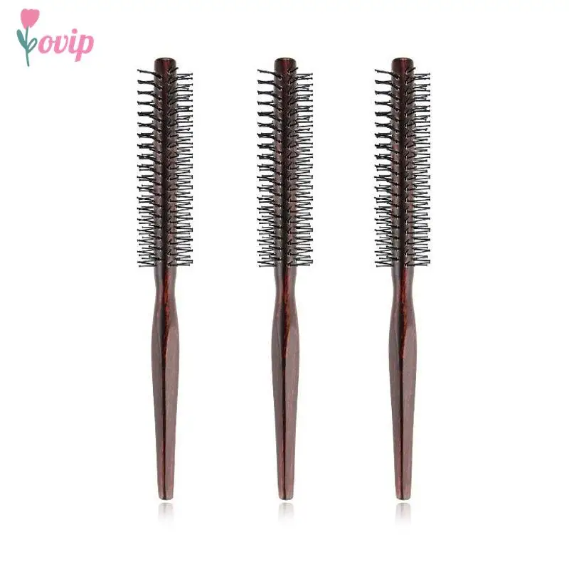 

Nylon Round Hair Brush Anti-Static Comb Hairdressing Blow Drying to Style Tool