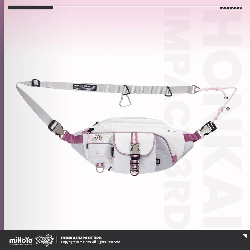 MiHoYo Game Honkai Impact 3rd Elysia Anime Fashion Chest Bag Shouder Crossbody Bags Fashion Casual Cosplay Props
MiHoYo Game Honkai Impact 3rd Elysia Anime Fashion Chest Bag Shouder Crossbody Bags Fashion Casual Cosplay Props