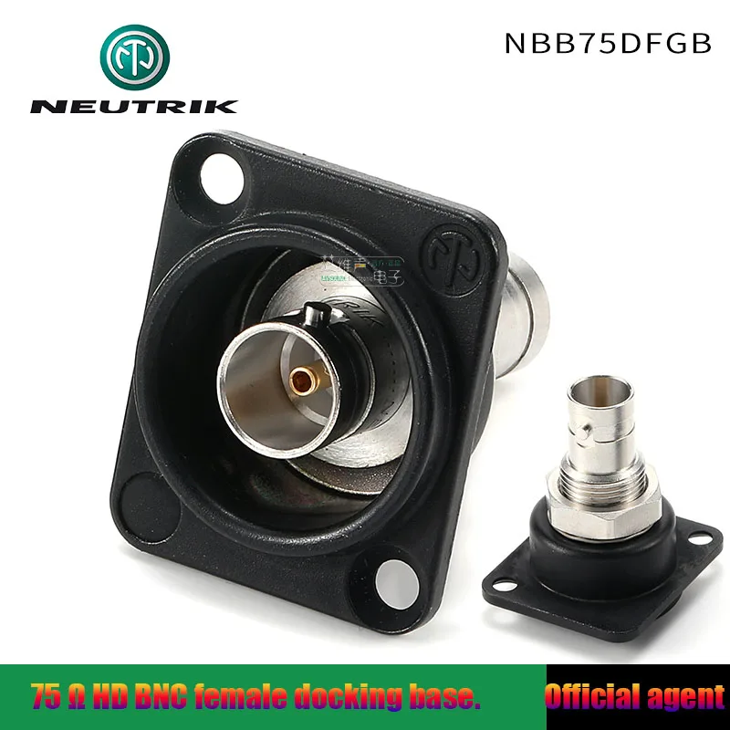Q9 75 Ω HD BNC Female Docking Base Connector NBB75DFGB Gold Plated Cage Type Contact D-Type Panel Mount SDI Video RGB Socket
Q9 75 Ω HD BNC Female Docking Base Connector NBB75DFGB Gold Plated Cage Type Contact D-Type Panel Mount SDI Video RGB Socket