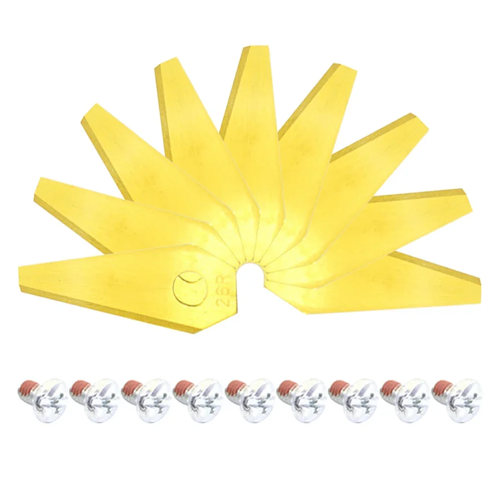 Новейшие Сменные режущие лезвия для газонокосилки, сменные режущие лезвия для робота-серебра (1,00 мм) 49*19*1 мм
Новейшие Сменные режущие лезвия для газонокосилки, сменные режущие лезвия для робота-серебра (1,00 мм) 49*19*1 мм